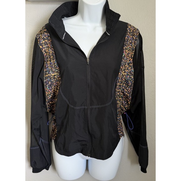 Nike Jackets & Blazers - Nike Running Jacket Women's XS Black Icon Clash Sheer Sleeve Packable DD2285